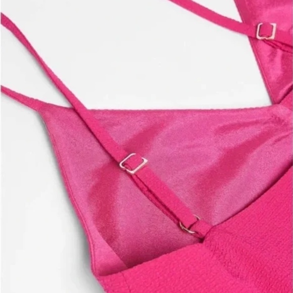 NWT! TED BAKER LONDON Luaan Button Through Cami Midi Dress - Picture 4 of 5